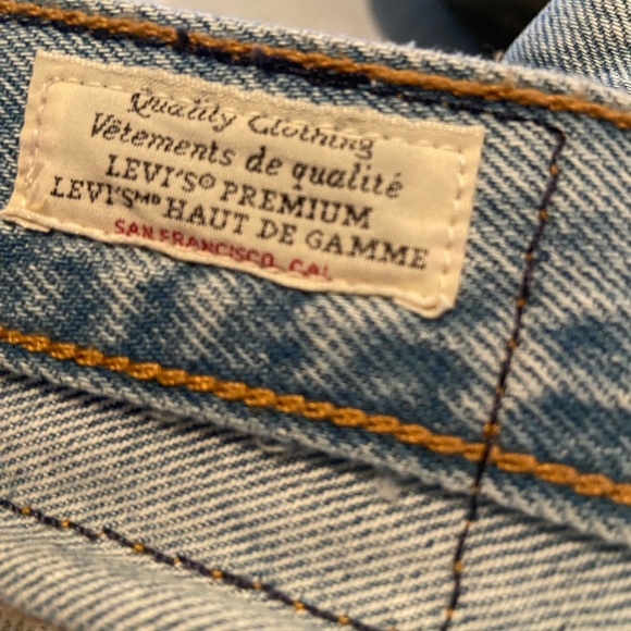 Levi’s 501 Jeans - button fly size 32 waist - Picture 6 of 8